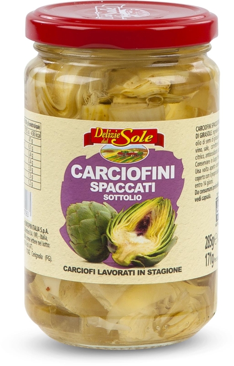 CARCIOFINI SPACCATI
SOTTOLIO