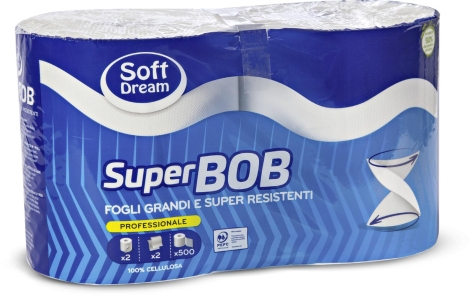 superbob, 
2 rotoli, 
2 VELI, 
500 STRAPPI