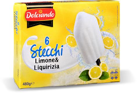 STECCHI LIMONE & LIQUIRIZIA,
6 pz