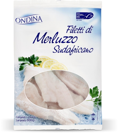 FILETTI 
DI MERLUZZO
SUDAFRICANO