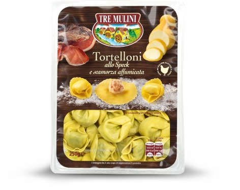 TORTELLONI ALLO SPECK E SCAMORZA AFFUMICATA