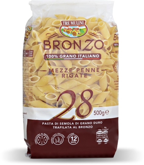 MEZZE PENNE RIGATE TRAF. BRONZO ITA