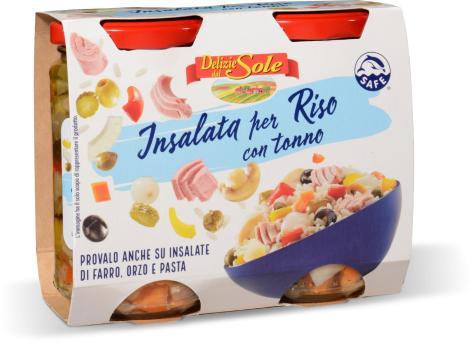 INSALATA PER RISO CON TONNO