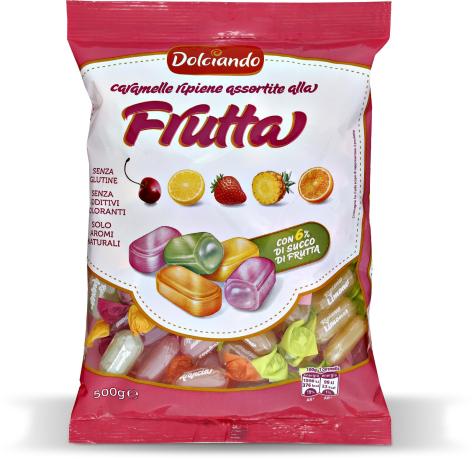 CARAMELLE RIPIENE ASSORTITE ALLA FRUTTA