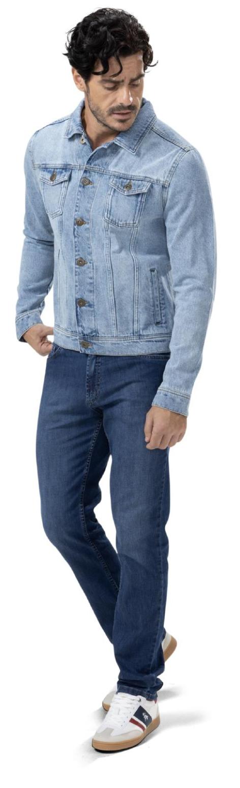 GIACCA IN DENIM CON TASCHE