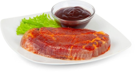 TAGLIATA DI COPPA MARINATA AL BBQ