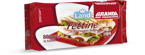FETTINE DI FORMAGGIO FUSO