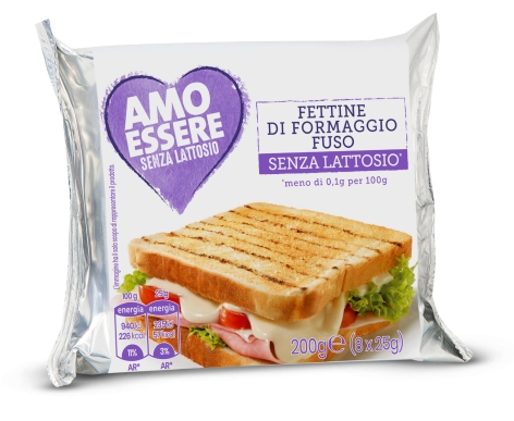 FETTINE  DI FORMAGGIO FUSO