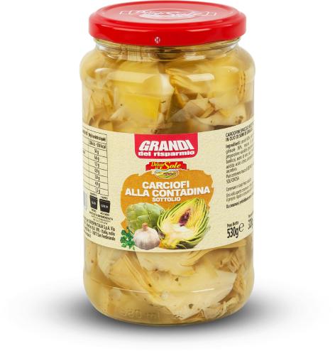CARCIOFI ALLA CONTADINA SOTTOLIO