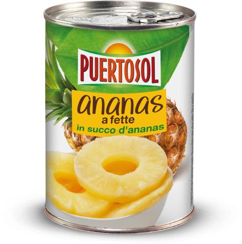 ANANAS A FETTE IN SUCCO D'ANANAS
