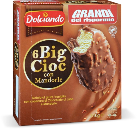 BIG CIOC CON MANDORLE, 
6 PZ
