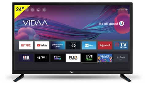 TELEVISORE LED HD READY DA 24” SMART 'MAJESTIC'