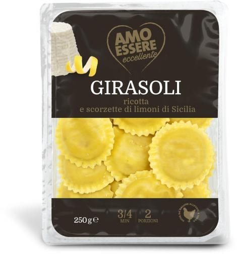 GIRASOLI RICOTTA E SCORZETTE DI LIMONI DI SICILIA