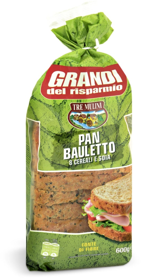 PAN BAULETTO 8 CEREALI E SOIA