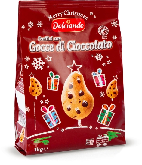 FROLLINI CON GOCCE DI CIOCCOLATO