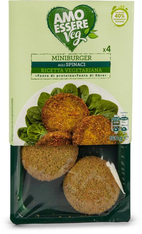 MINIBURGER AGLI SPINACI