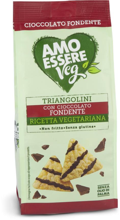 TRIANGOLINI CON CIOCCOLATO FONDENTE