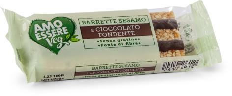 BARRETTE AL SESAMO E CIOCCOLATO