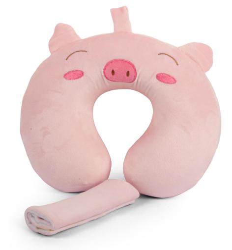 SET CUSCINO DA VIAGGIO E COPRICINTURA