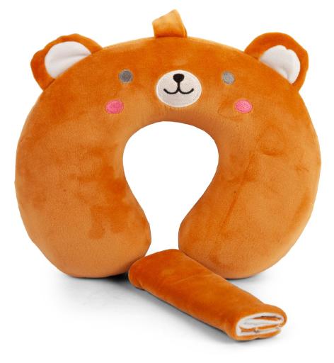 SET CUSCINO DA VIAGGIO E COPRICINTURA