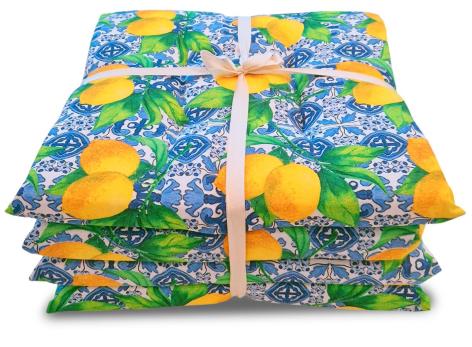 SET 4 COPRISEDIA CON LACCETTI