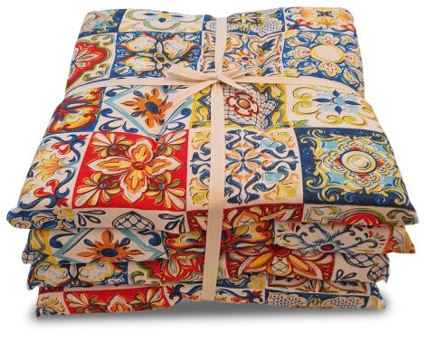 SET 4 COPRISEDIA CON LACCETTI