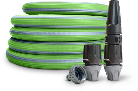 KIT TUBO DA GIARDINO CON ACCESSORI ESTENSIBILE