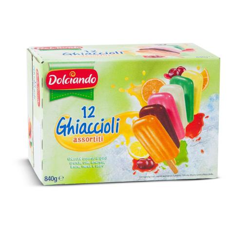 GHIACCIOLI ASSORTITI, 12 PZ