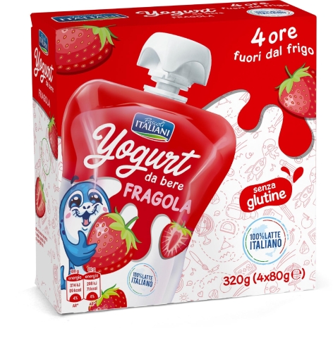 YOGURT DA BERE ALLA FRAGOLA