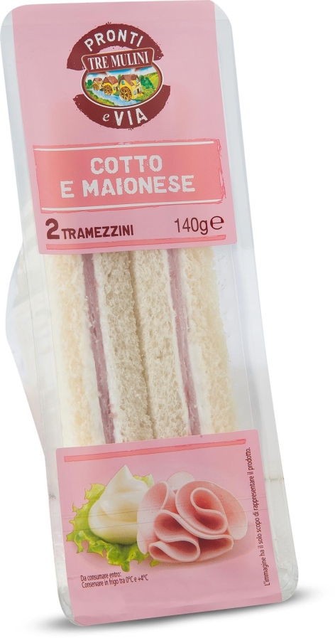 TRAMEZZINI COTTO E MAIONESE