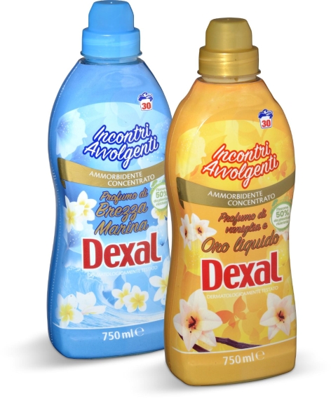 AMMORBIDENTE CONCENTRATO PROFUMO DI BREZZA MARINA/VANIGLIA E ORO LIQUIDO