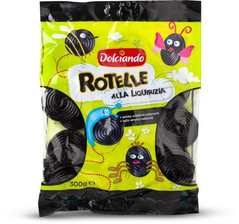 ROTELLE ALLA LIQUIRIZIA