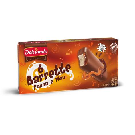 BARRETTE PANNA E MOU, 6 pz