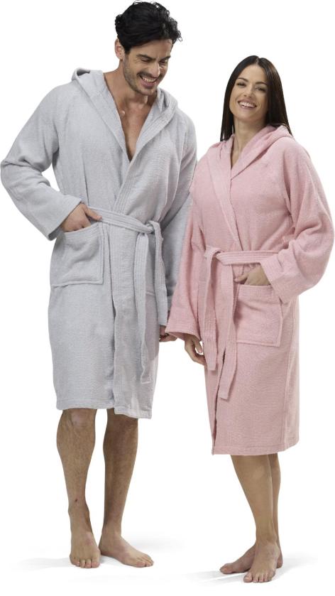 ACCAPPATOIO IN MICROCOTONE CON CAPPUCCIO