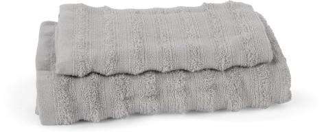 SET 2 ASCIUGAMANI SPUGNA JACQUARD