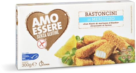 BASTONCINI DI MERLUZZO, 10 PZ