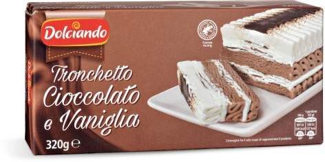 TRONCHETTO CIOCCOLATO E VANIGLIA