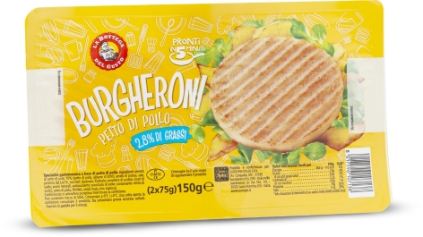 BURGHERONI PETTO DI POLLO