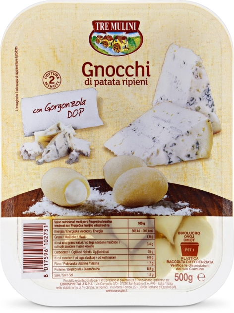 GNOCCHI RIPIENI CON GORGONZOLA DOP