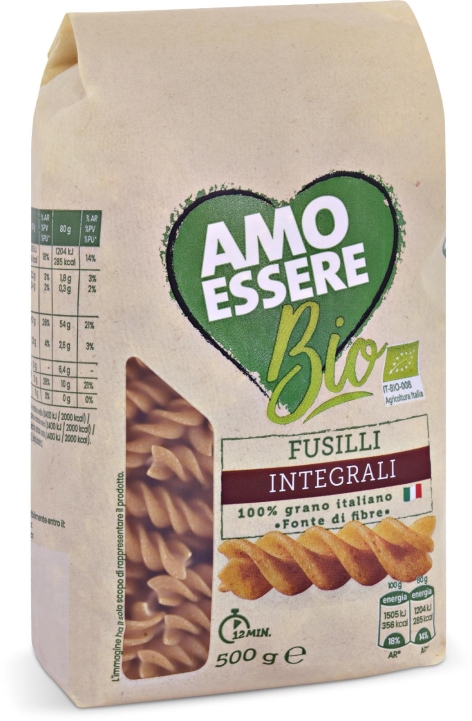 FUSILLI DI SEMOLA INTEGRALE BIO