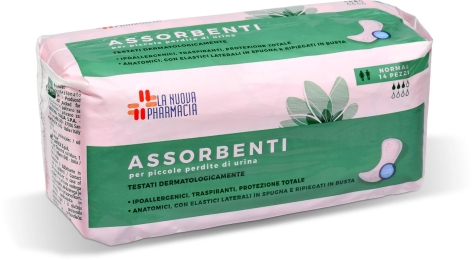 ASSORBENTI NORMAL PER PICCOLE PERDITE DI URINA,
14 pz