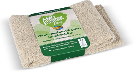 PANNO PAVIMENTI GREEN IN MICROFIBRA