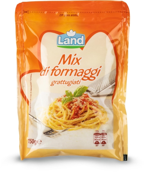 Mix di formaggi grattugiati