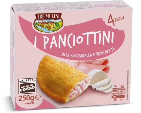 PANCIOTTINI ALLA MOZZARELLA E PROSCIUTTO