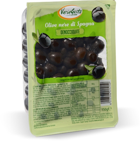 OLIVE NERE DI SPAGNA DENOCCIOLATE