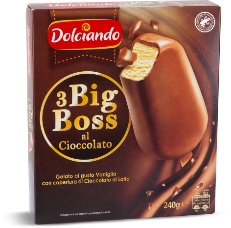BIG BOSS AL 
CIOCCOLATO, 
3 PZ