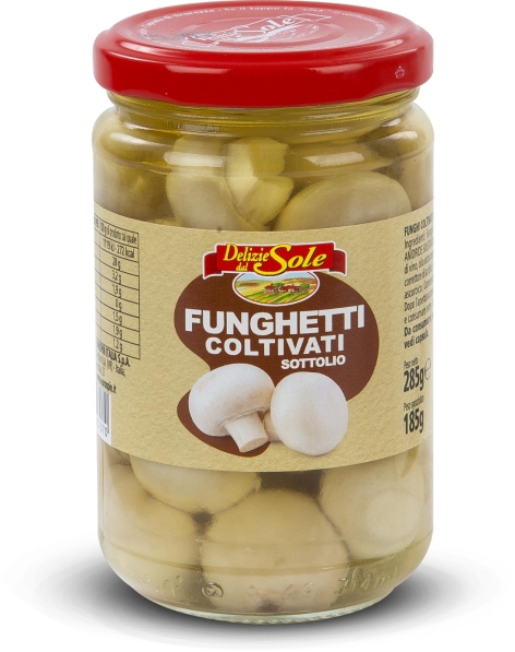 FUNGHETTI COLTIVATI SOTTOLIO