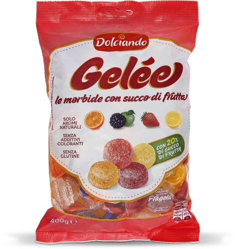 GELÉE LE MORBIDE CON SUCCO DI FRUTTA