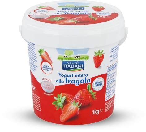 YOGURT INTERO ALLA FRAGOLA