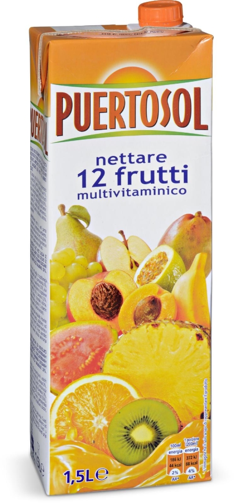 BEVANDA 12 FRUTTI MULTIVITAMINICO